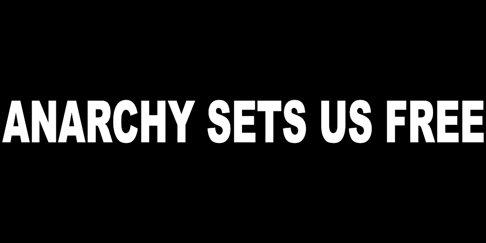 ANARCHY SETS US FREE