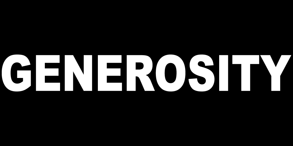 GENEROSITY