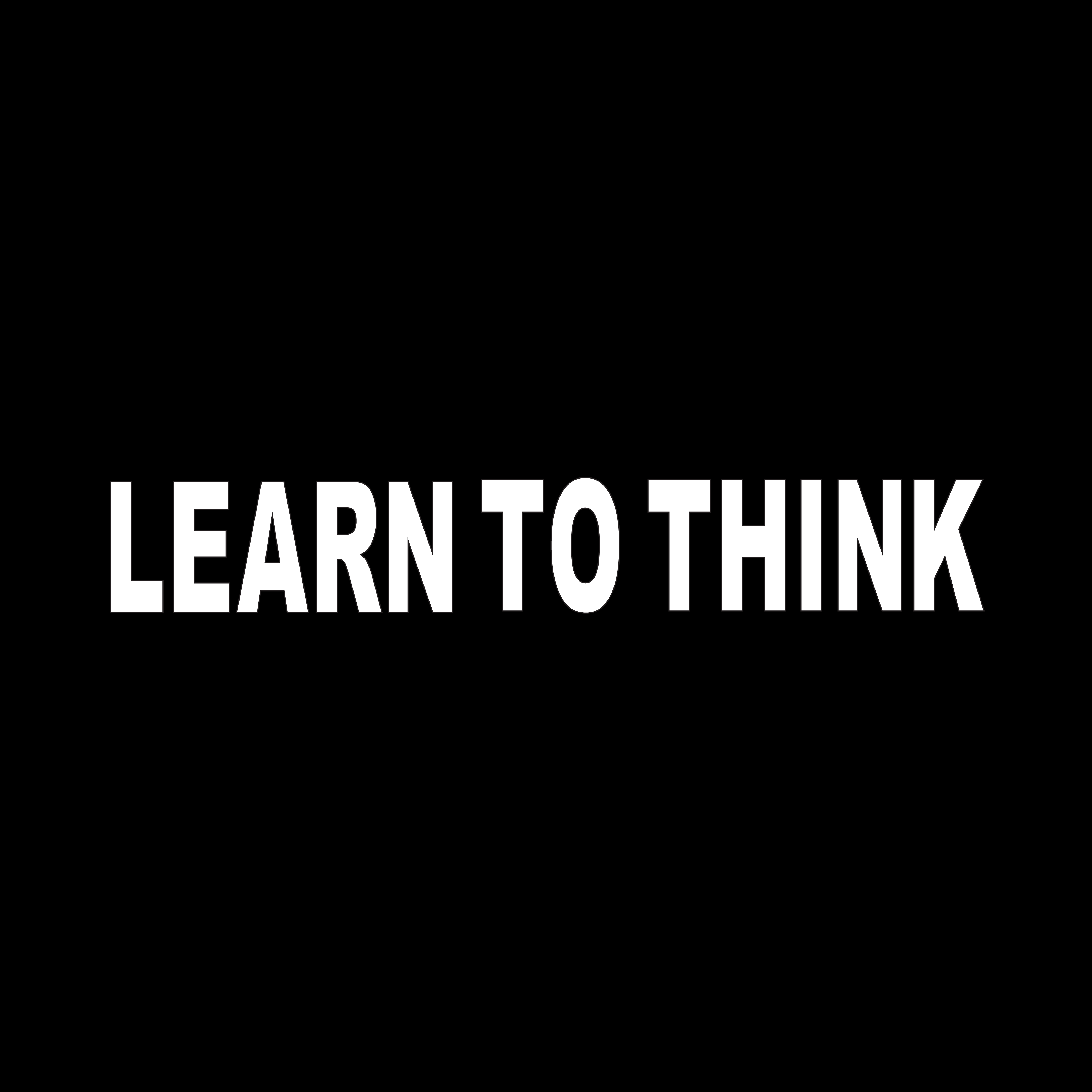 Learn to Think