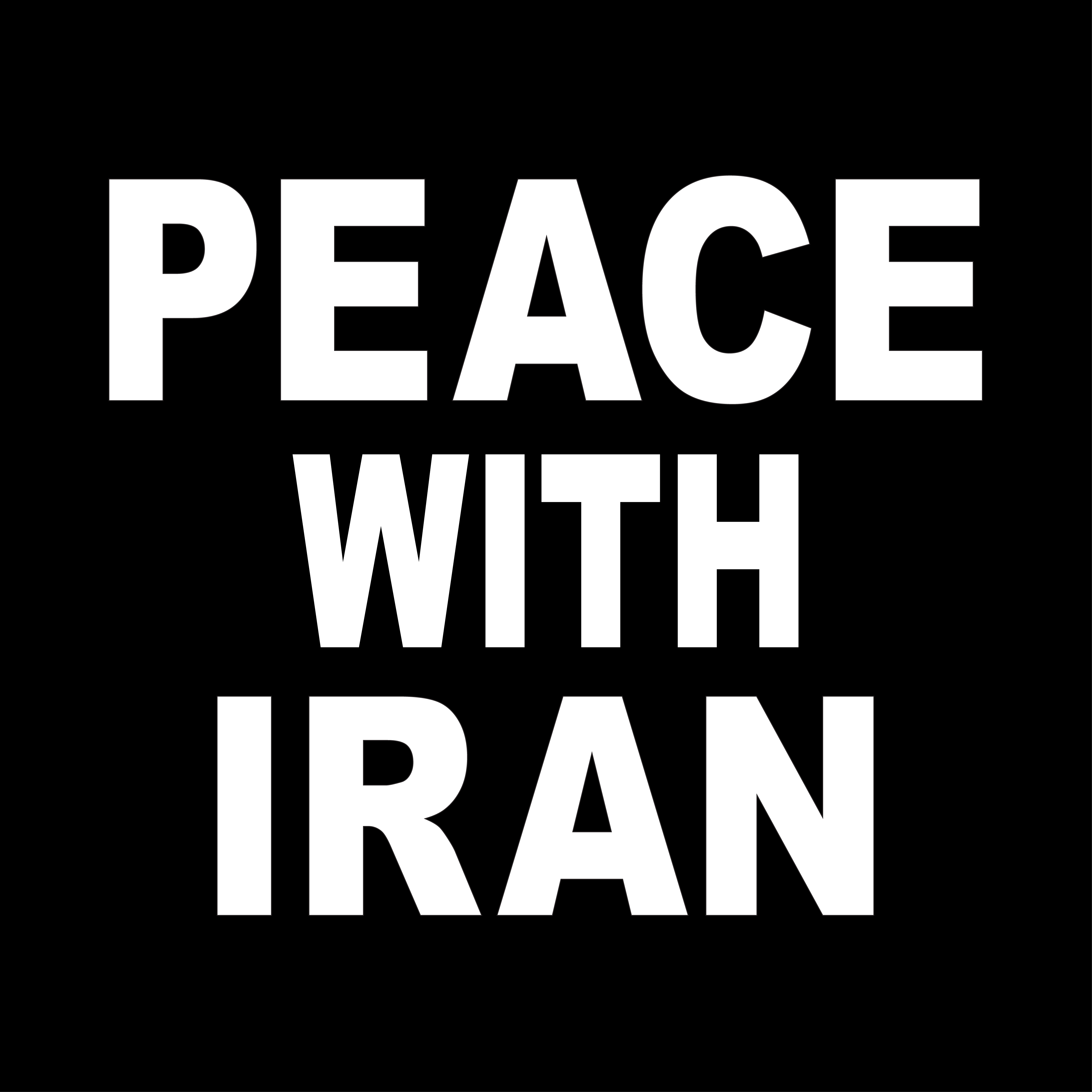 Peace with Iran