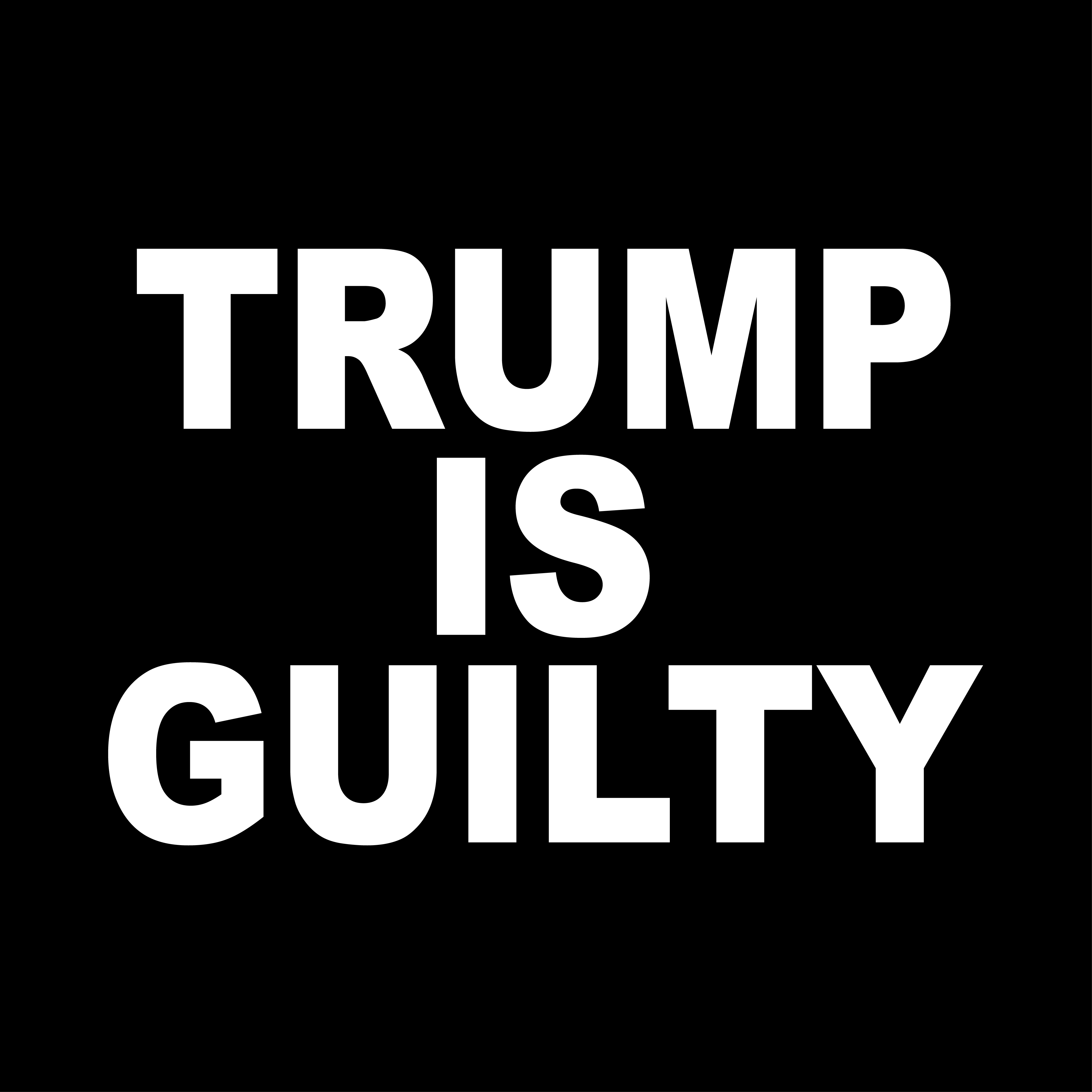 Trump Is Guilty