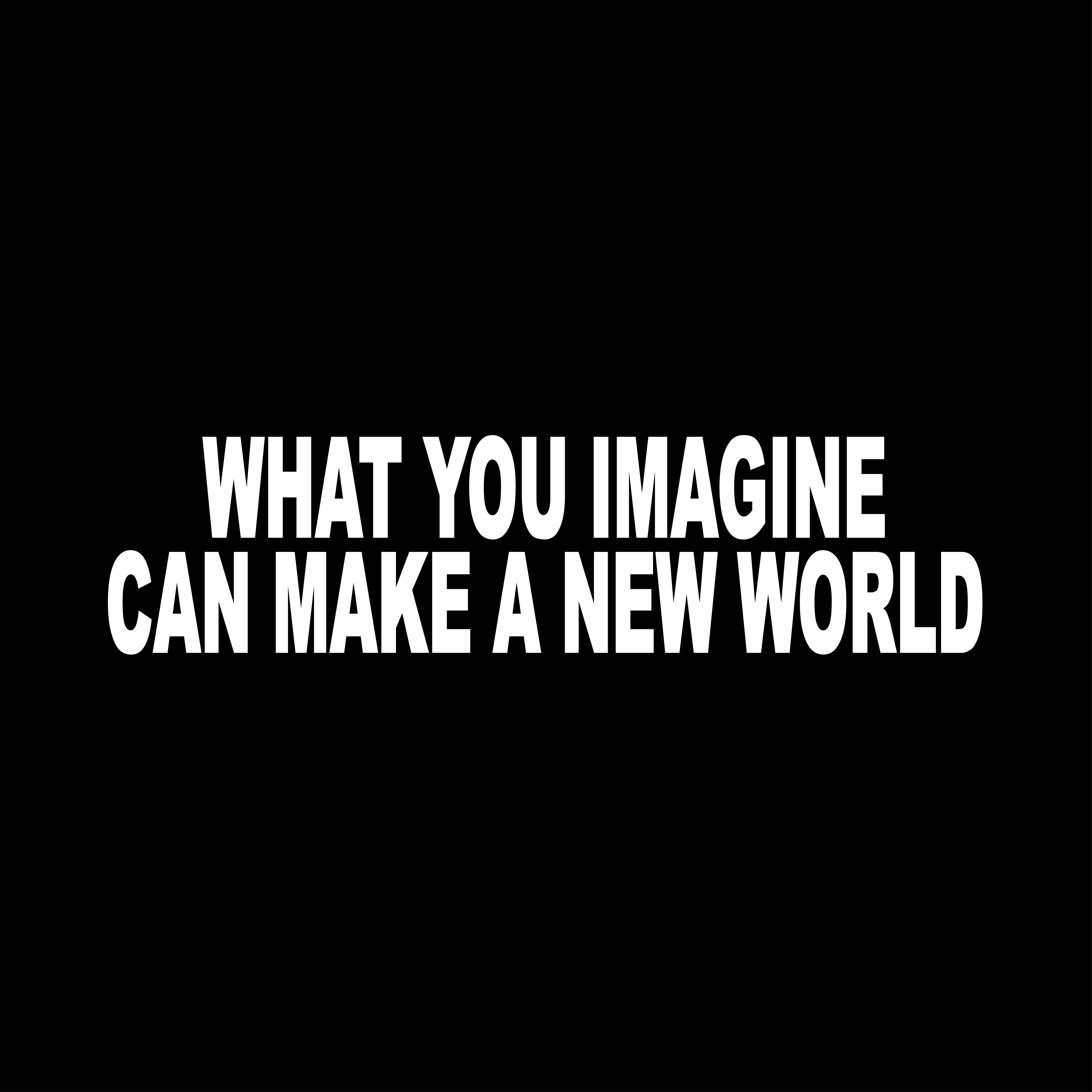 What You Imagine Can Make a New World