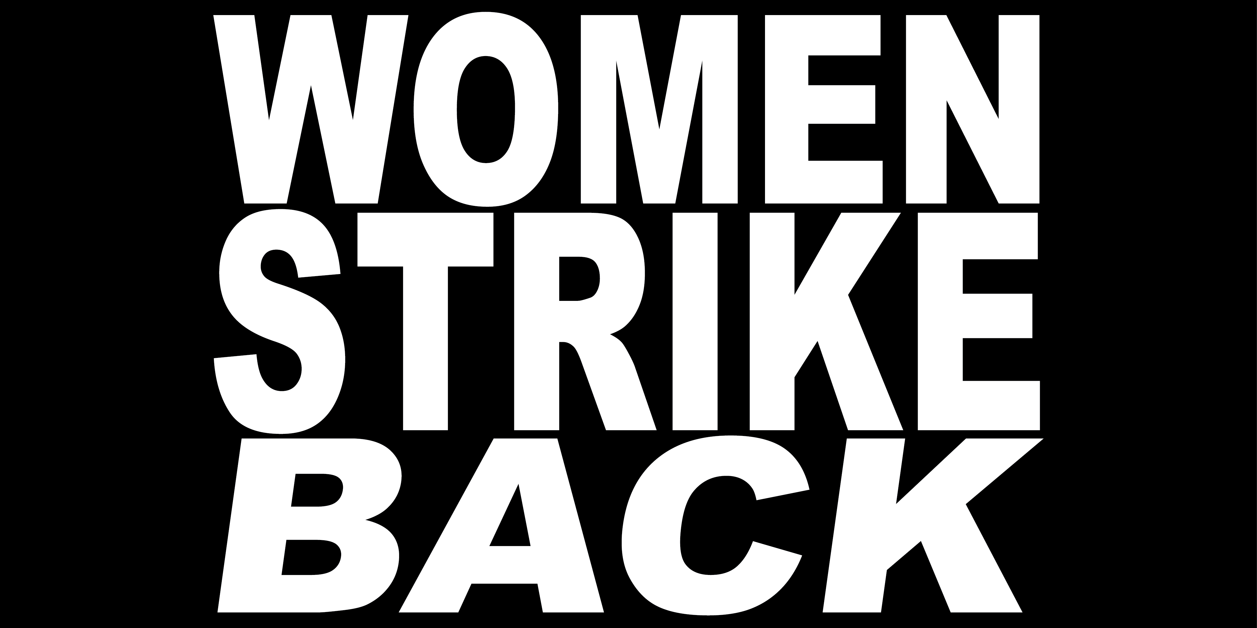 WOMEN STRIKE BACK (ITALICS)